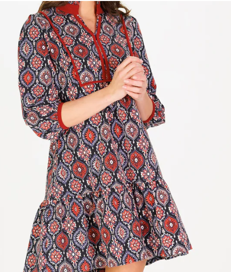 Katie Dress in Medallion