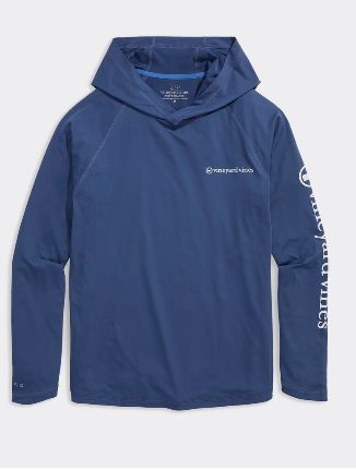 Whale Dot Harbor Hoodie in Moonshine