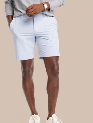 Southern Tide brrr°®-die 8" Performance Short in Fog