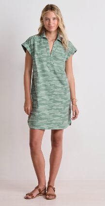 Margo Harbor Shirtdress in Camo Dune *Has Pockets!*