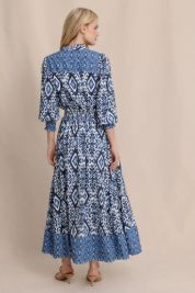 Southern Tide Annabeth Terrace View Maxi Dress in Boat Blue
