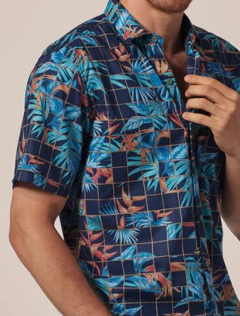 Paradise Puzzle in Navy