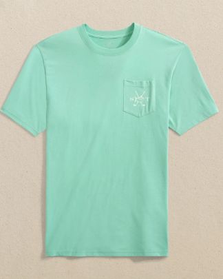 Southern Tide Sunrise on the Green Short Sleeve T-Shirt in Garden Grove