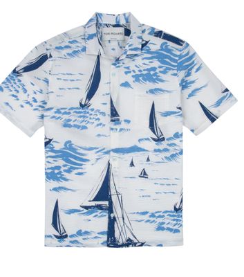 Tori Richard Sailing in Off White