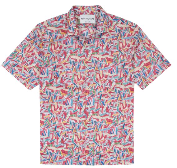 Tori Richard Board Party in Red Coral