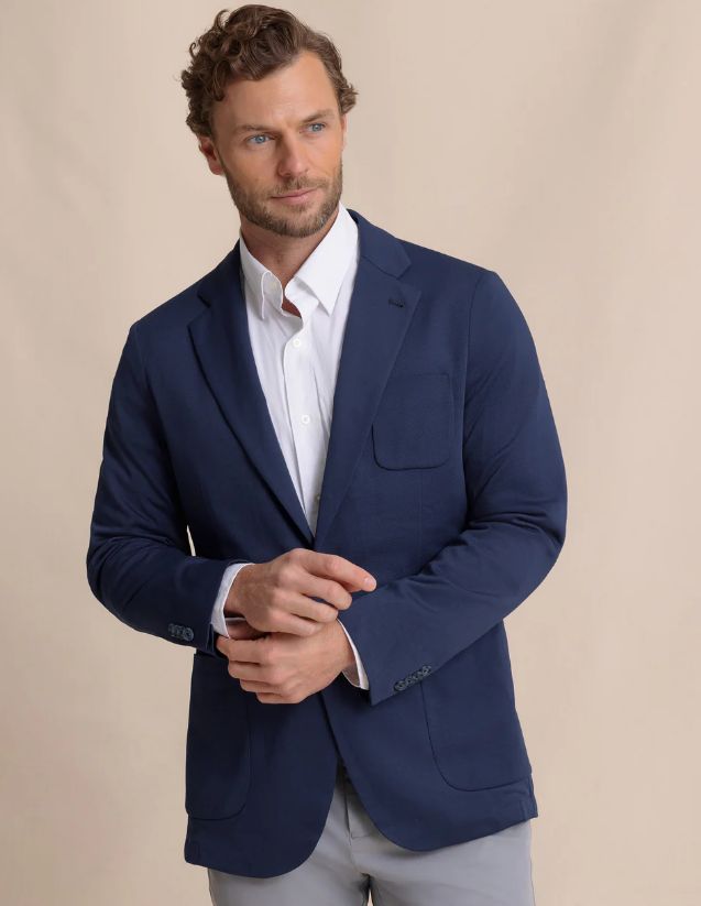 Southern Tide Charleston Blazer in Navy