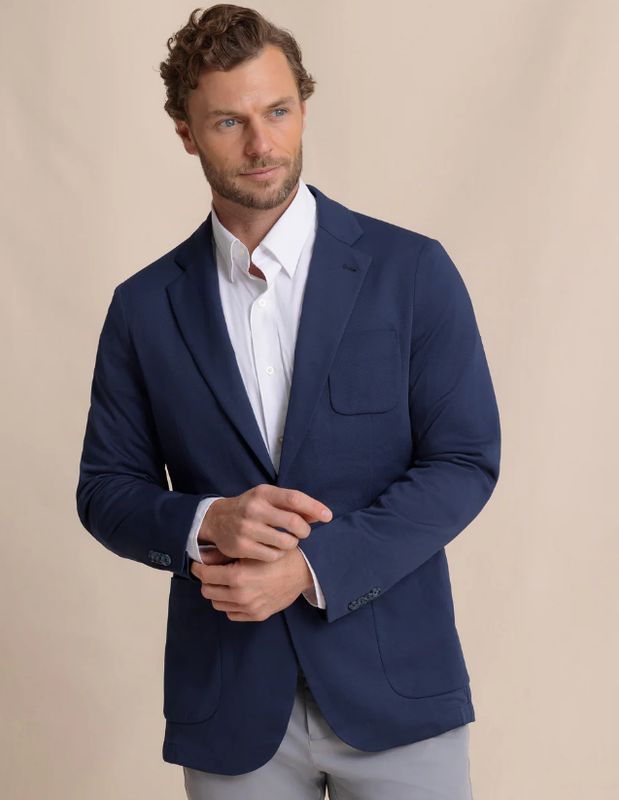 Southern Tide Charleston Blazer in Navy