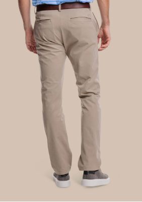 Southern Tide Jack Performance Pant in Sandstone Khaki