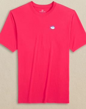 Southern Tide Trawler Short Sleeve T-Shirt in Grenadine