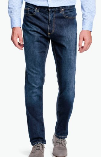 Johnston &amp; Murphy Medium Wash Jeans