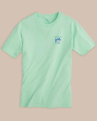 Southern Tide Original Skipjack Short Sleeve T-Shirt in Offshore Green