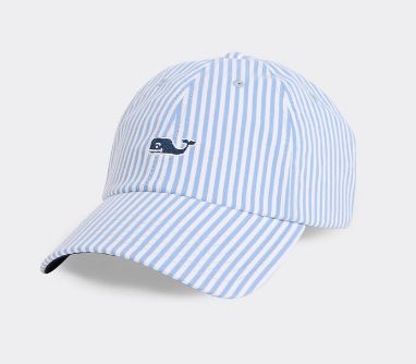 V V Harbor Seersucker Baseball W Cap