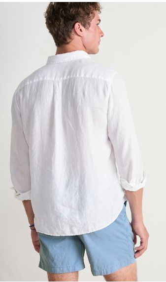 Vineyard Vines Surfside Solid Linen Shirt