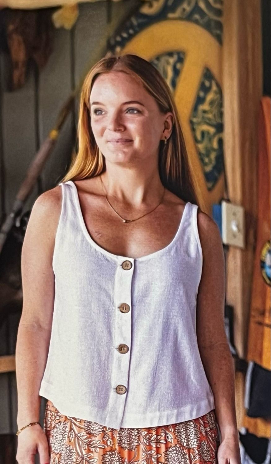 Bali Madi Top in White