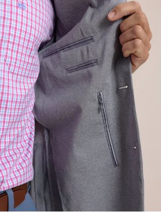 Southern Tide Charleston Blazer in Heather Steel Grey