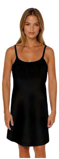 Santiki Piper Dress in 1035 - Black (Color Shown)