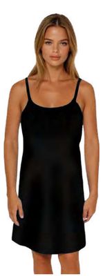Santiki Piper Dress in 1035 - Black (Color Shown)