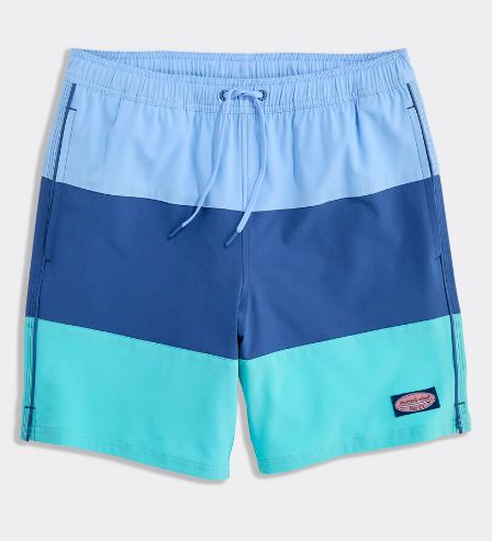 Vineyard Vines 7" Colorblock Chappy Swim Trunks