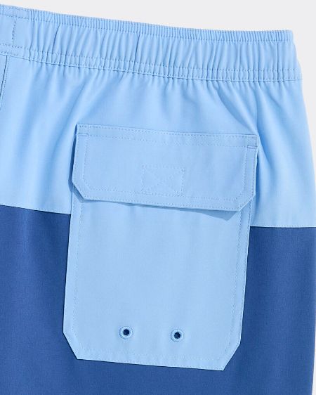 Vineyard Vines 7" Colorblock Chappy Swim Trunks
