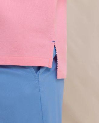 Southern Tide Skipjack Polo Shirt in Sea Pink