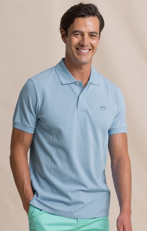 Southern Tide Skipjack Polo Shirt in Tide Blue