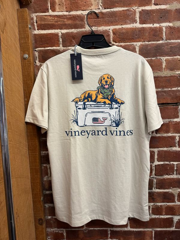 Camo Cooler Dog Short-Sleeve Pocket Tee