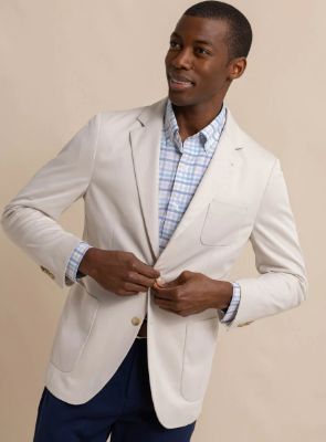 Southern Tide Charleston Blazer in Khaki