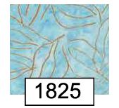 Santiki Barbie Top in 1825 - Blue Tan Leaf Stamp *Color Shown*