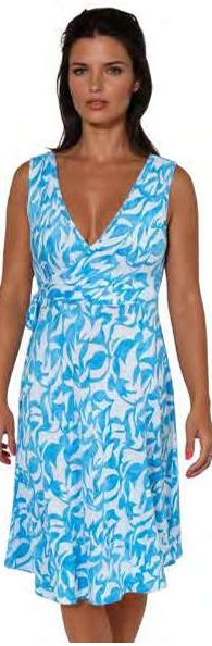 Sanitki Delanie Dress in 1894 - Blue Waves *Color Shown*