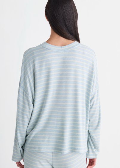 Vineyard Vines Dreamy Jersey Pullover in Serenity Blue