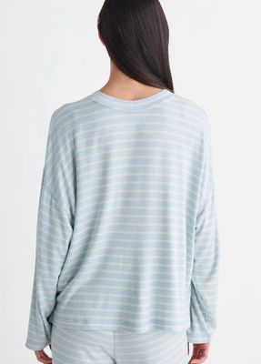 Vineyard Vines Dreamy Jersey Pullover in Serenity Blue