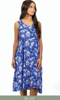 Bali Megan Dress in Blue