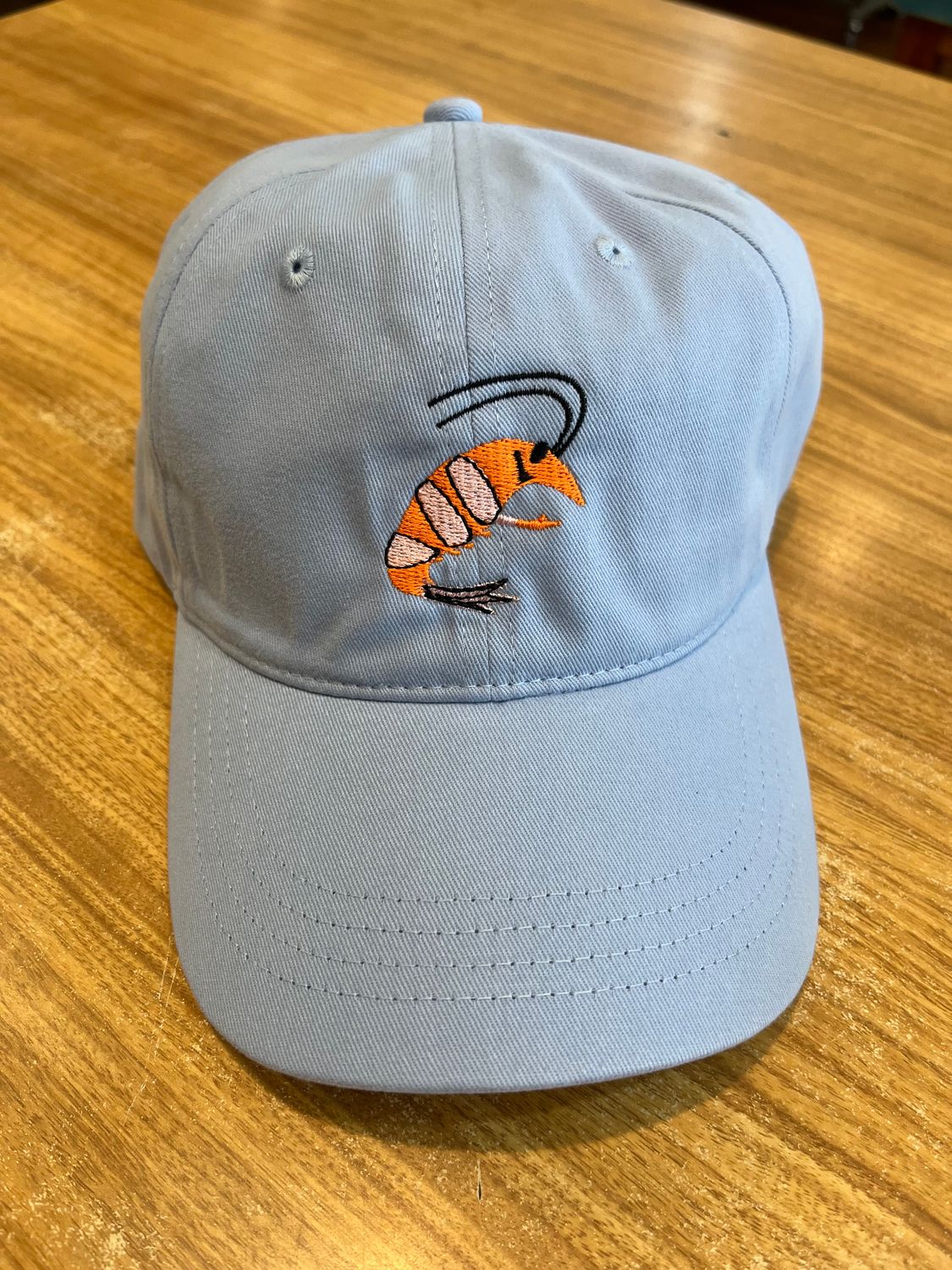 I J Shrimp Hats Blue