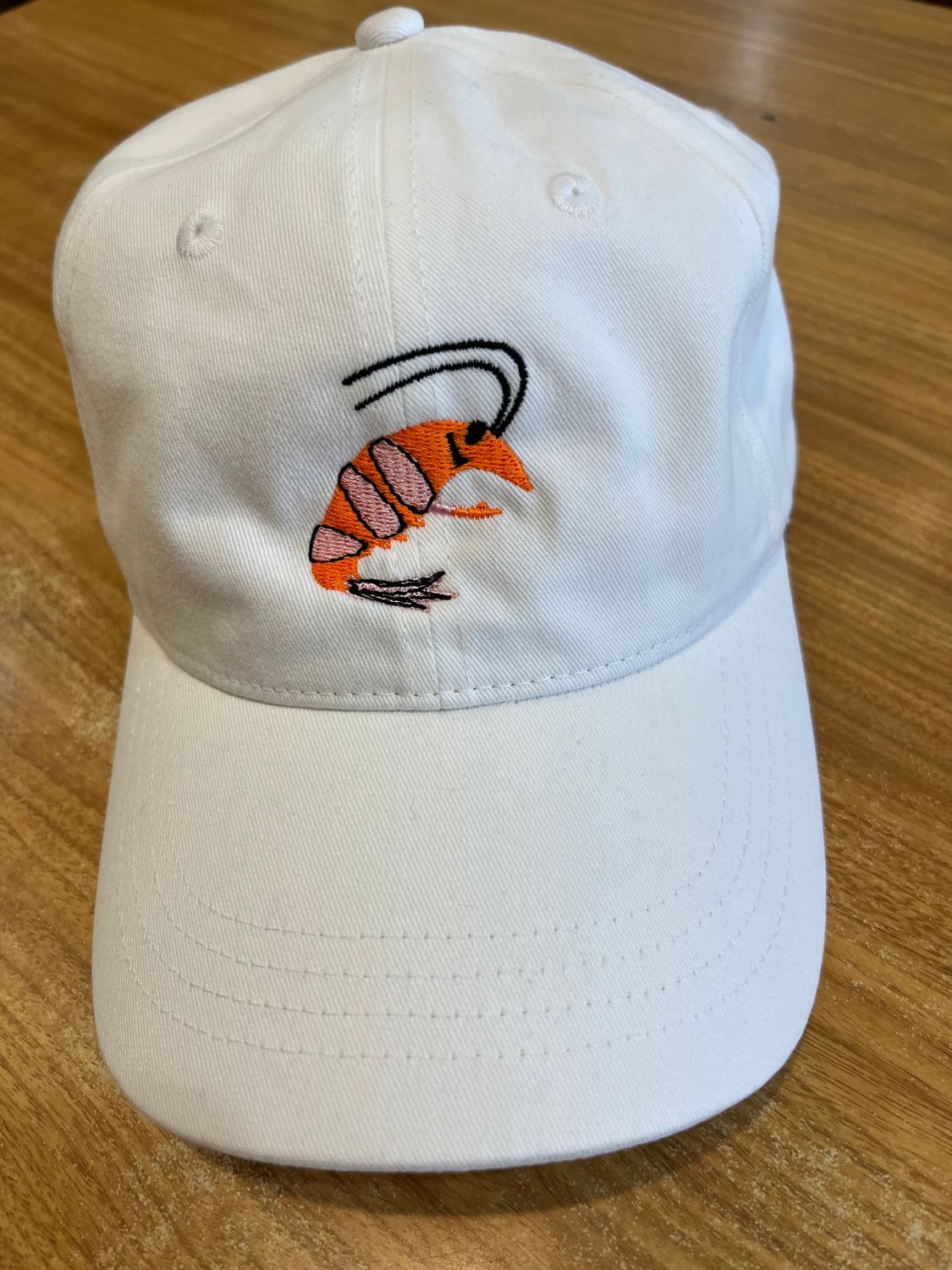 I J Shrimp Hats White