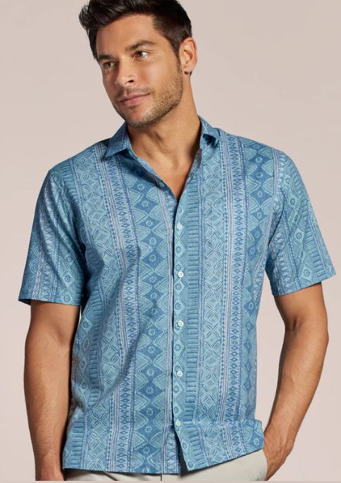 Tori Richard Tapa in Chambray