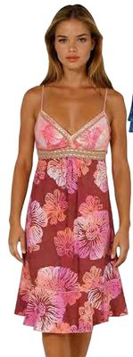 Santiki Lillian Dress in 1804 Pink Floral