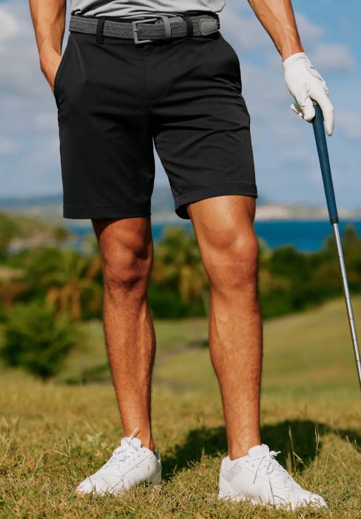 Southern Tide brrr°®-die 8" Performance Short in Caviar Black