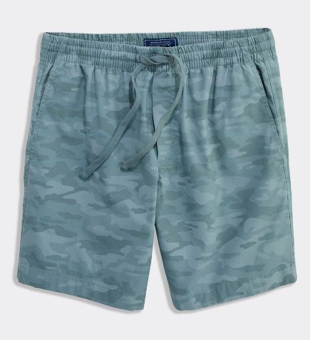 Vineyard Vines 7 Inch Surfside Pull-On Shorts in Tortugas Beach Camo