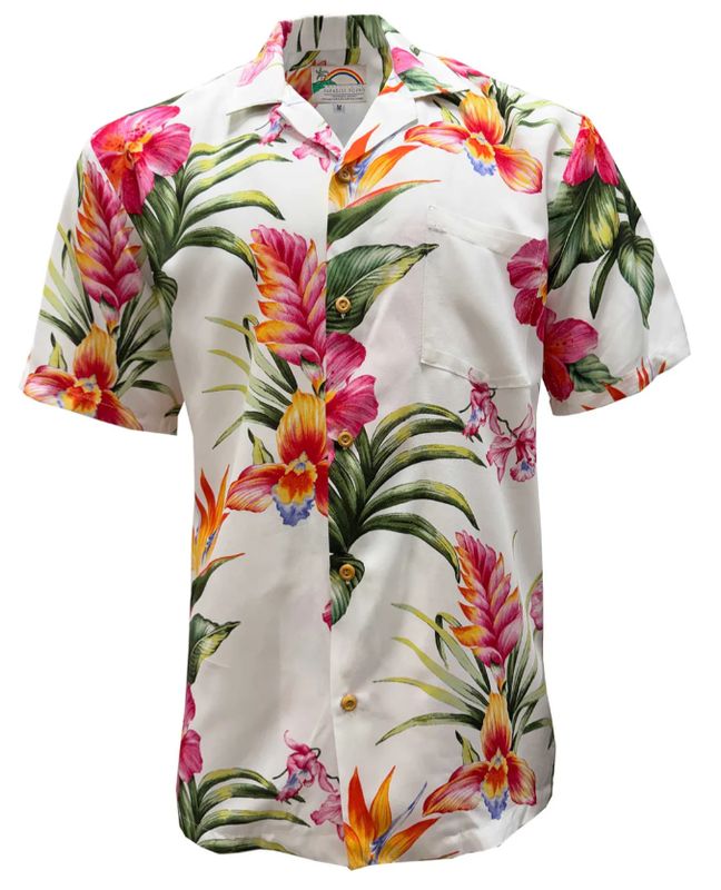 Paradise Found Blooms in Paradise in White
