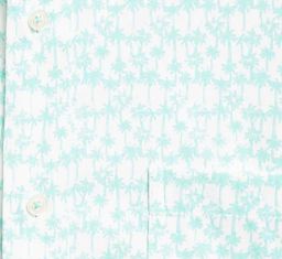 Southern Tide Talk to the Palm Coastal Breeze Short Sleeve Sportshirt in Shore Blue