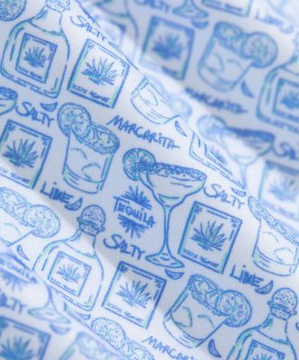 Vineyard Vines Performance Printed Sankaty Polo in Margarita Micro