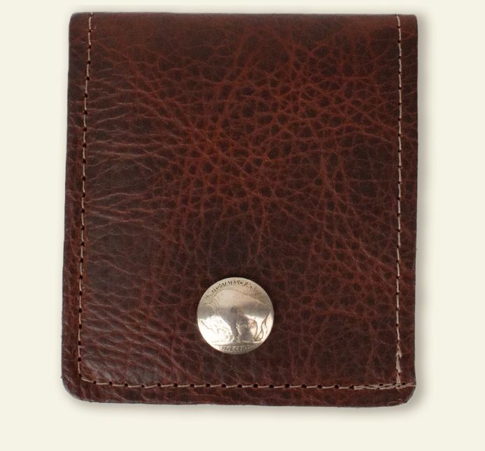 Over Under Bison Bifold Wallet