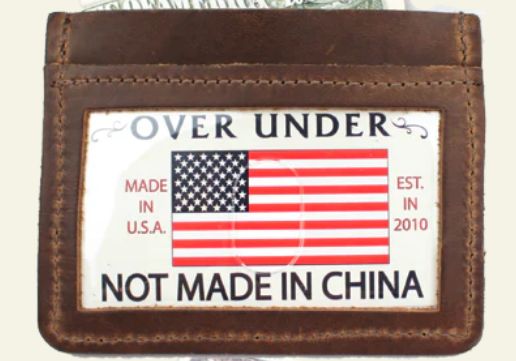 O U 5033 Horween Simple Card Wallet