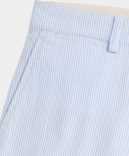 Vineyard Vines 7 Inch Seersucker Chilmark Chino Shorts in Jake Blue
