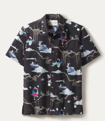 Tori Richard Curious Sky - Tradewind Technology in Black