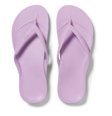 Archies Footwear Women's Arch Support Flops in Lilac