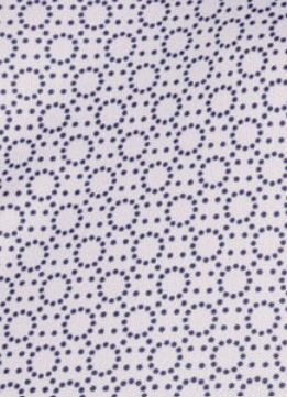 Collars &amp; Co. Original Semi-Spread Collar Polo in Scottsdale Navy Spheres
