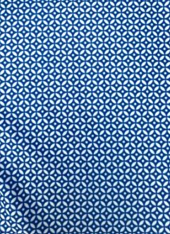 Collars &amp; Co. Featherweight Flex Polo in Blue Mosaic