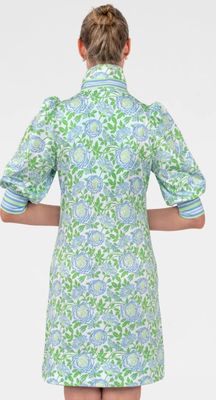 Gretchen Scott Swagger Dress - Smell the Roses in Kelly/Peri