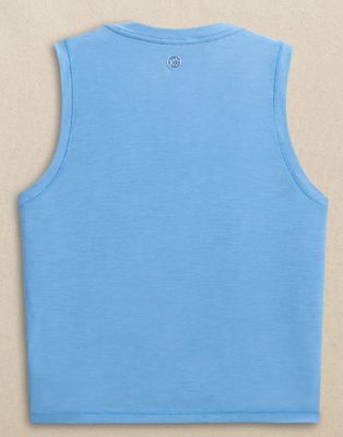 Southern Tide Lacy Active Twist Tank in Ocean Channel